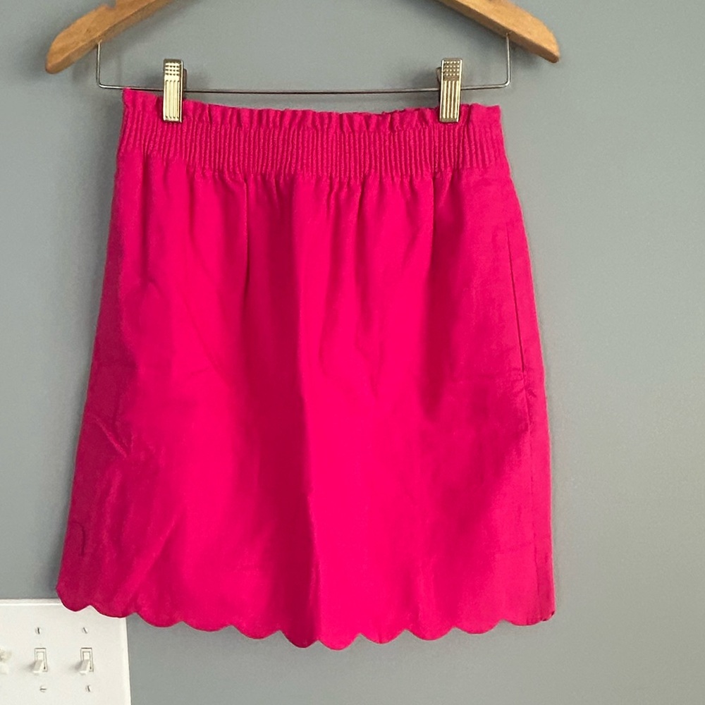 JCrew skirt size 00 hot pink